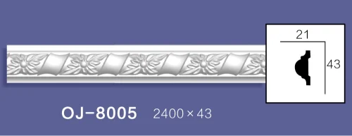 Carved Flat Line  BG-8005